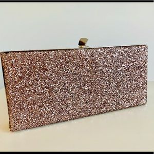 Jimmy Choo Glitter cultch Evening bag